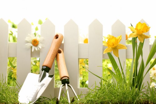 Garden renovation planning in Purley with layout ideas and materials